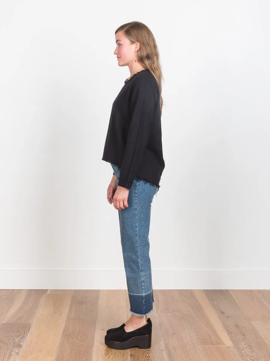 wide top - black