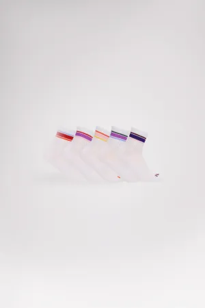 Women's Performance Mid-Crew Socks 5-Pack