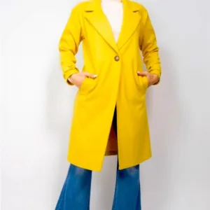 Yellow Women's Coat