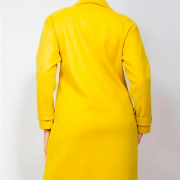 Yellow Women's Coat