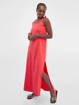 Zoya Chill Strappy Maxi Dress - Red